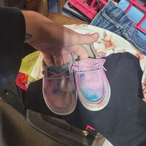 Hey Dude Girls Wendy Youth Unicorn Dreamer Size 10c Toddlers